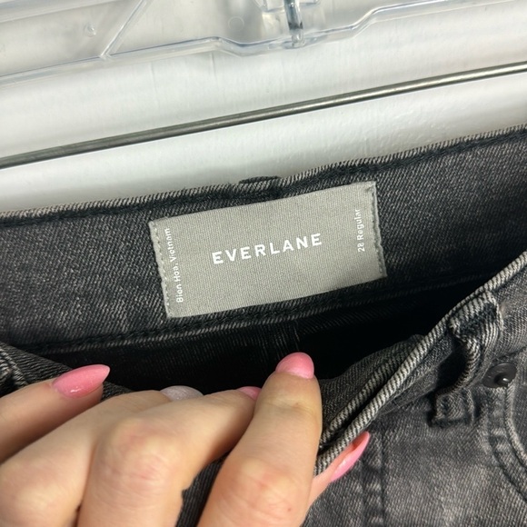 Everlane High Rise Skinny Jeans in Gray Size 28 - Picture 4 of 14